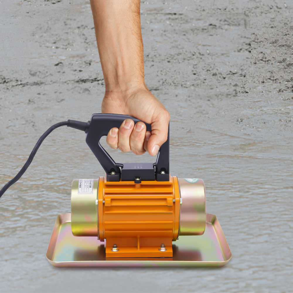 250W Compactador de Concreto, Vibrador de Losa de Concreto, Motor Vibrador de Concreto Eléctrico Manual para Baldosas, Cemento