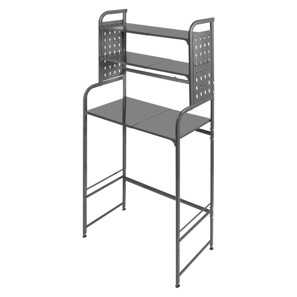 Estante retráctil para lavadora - Gris