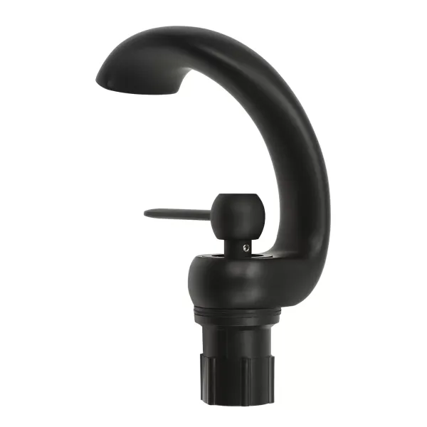Grifo de baño en cascada, negro, grifo de lavabo moderno, lavabo de latón, grifo mezclador monomando, frío y caliente para baño Grifo de baño en cascada, negro, grifo de lavabo moderno, lavabo de latón, grifo mezclador monomando, frío y caliente para baño