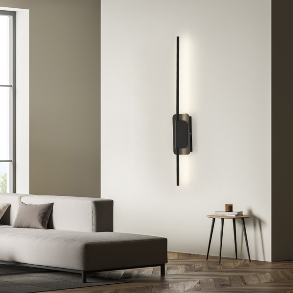 Apliques de pared LED para exteriores, Apliques de pared modernos, Adecuados para porche Patio Salón Dormitorio, Luz cálida