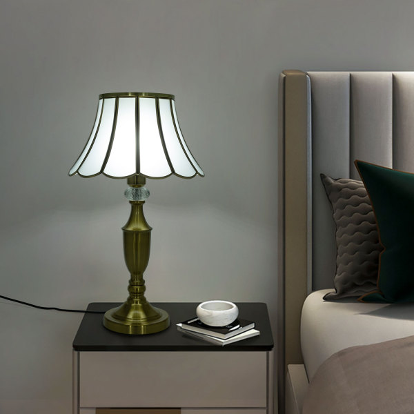 Lámpara de escritorio, Luz de sobremesa para dormitorio, Luz de escritorio para lectura junto a la cama, sin bombilla Lámpara de escritorio, Luz de sobremesa para dormitorio, Luz de escritorio para lectura junto a la cama, sin bombilla