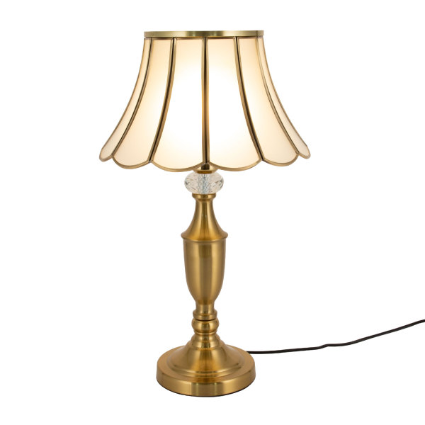 Lámpara de escritorio, Luz de sobremesa para dormitorio, Luz de escritorio para lectura junto a la cama, sin bombilla