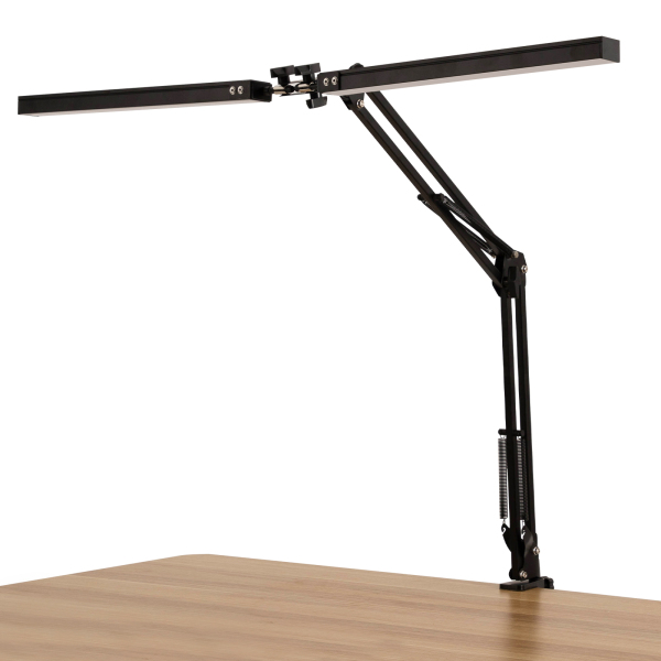 Lámpara de lectura de mesa, Lámpara de escritorio LED con pulsador, Lámpara de escritorio, Iluminación y brillo ajustables