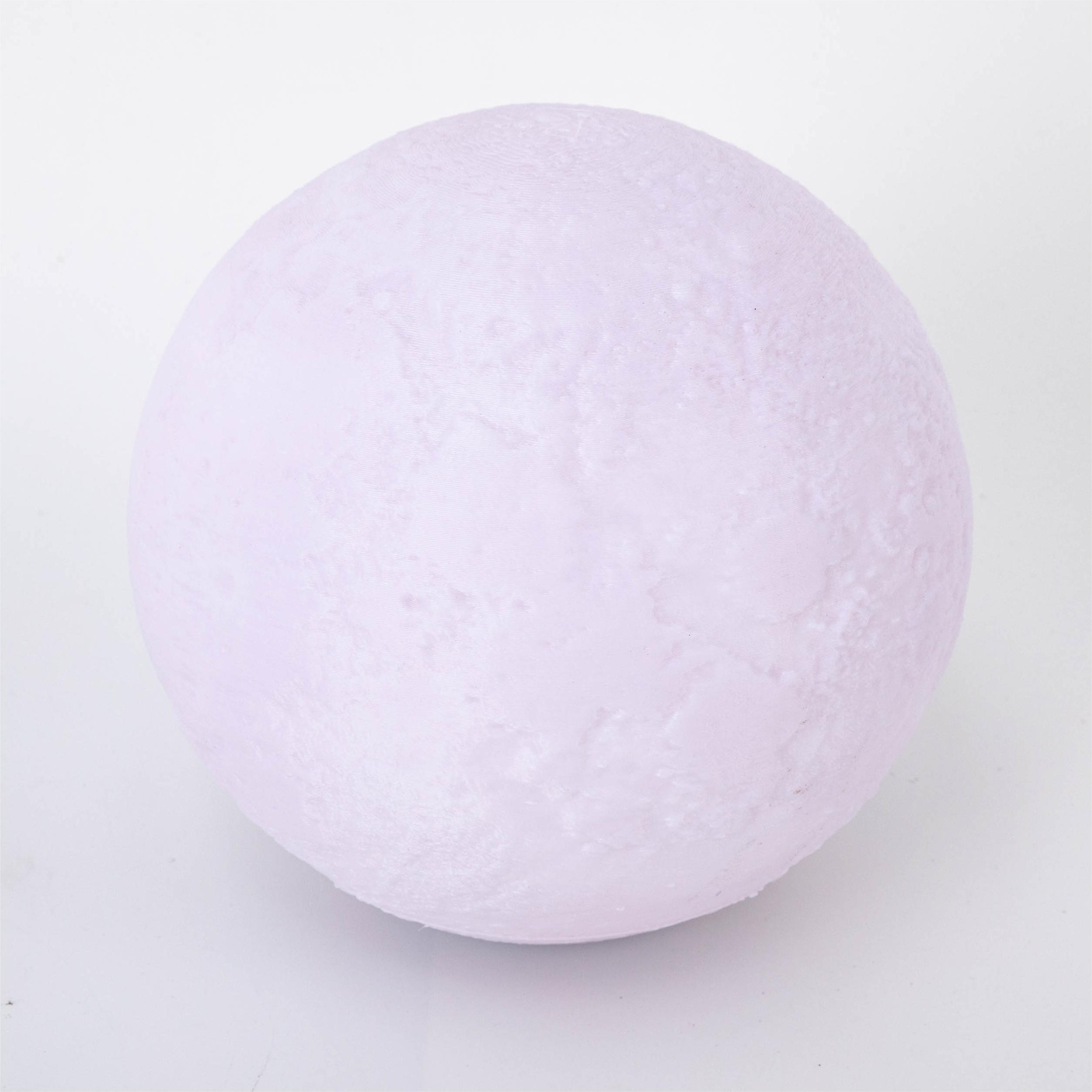 Lámpara de luna de levitación magnética de impresión 3D, con 3 modos de colores