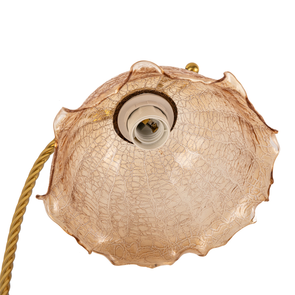 Lámpara de mesa en forma de flor, Lámpara de mesa de cabecera, Rango de iluminación: 5-8 metros cuadrados, 20*45 cm