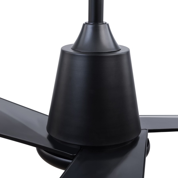 Lámpara de ventilador de techo con control remoto, Lámpara de ventilador de techo moderna negra Lámpara de ventilador de techo con control remoto, Lámpara de ventilador de techo moderna negra