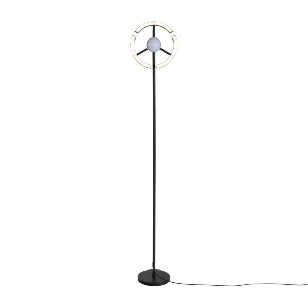 Lámpara de pie LED, Luz esquinera que cambia de color, Lámpara de pie con mando a distancia, Temperatura de color: 2200-6500K
