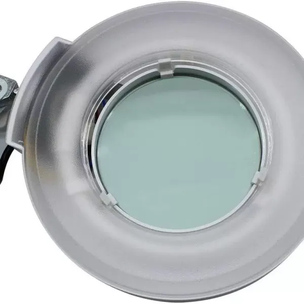 Lámpara con lupa LED de 24 W, luz fría, 5 dioptrías con lupa de pie, con soporte y ruedas, objetivo giratorio de 360 grados para esteticistas Lámpara con lupa LED de 24 W, luz fría, 5 dioptrías con lupa de pie, con soporte y ruedas, objetivo giratorio de 360 grados para esteticistas