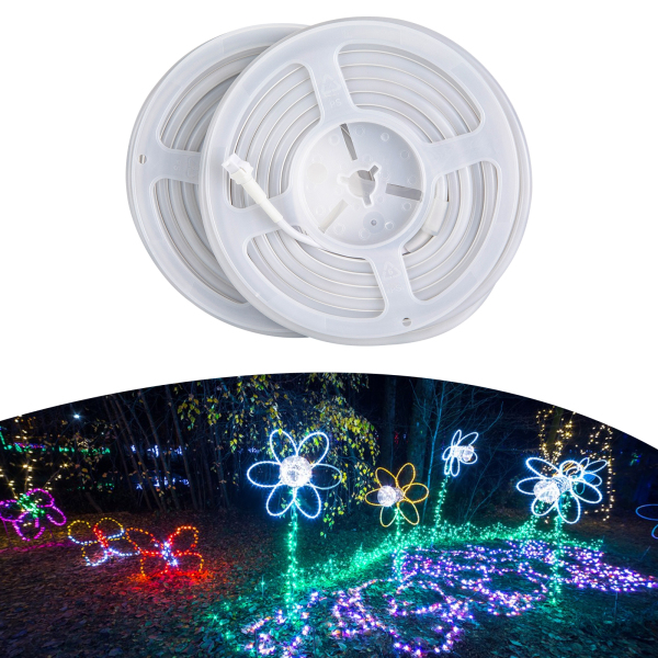 Luces de cuerda LED de 16.4 pies, luces de cuerda LED flexibles, luces RGB impermeables, tiras de luces LED, 16*6cm Luces de cuerda LED de 16.4 pies, luces de cuerda LED flexibles, luces RGB impermeables, tiras de luces LED, 16*6cm