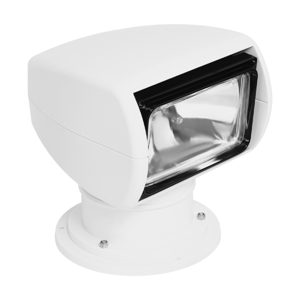 Reflector para yates 12V 100W, reflector con control remoto, foco marino, blanco