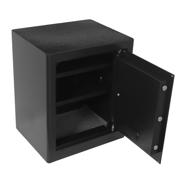 9-S45EFK Caja Fuerte Grande, Caja Fuerte para el Hogar, Caja Fuerte para Uso Doméstico - Acero al Carbono Q195 Negro