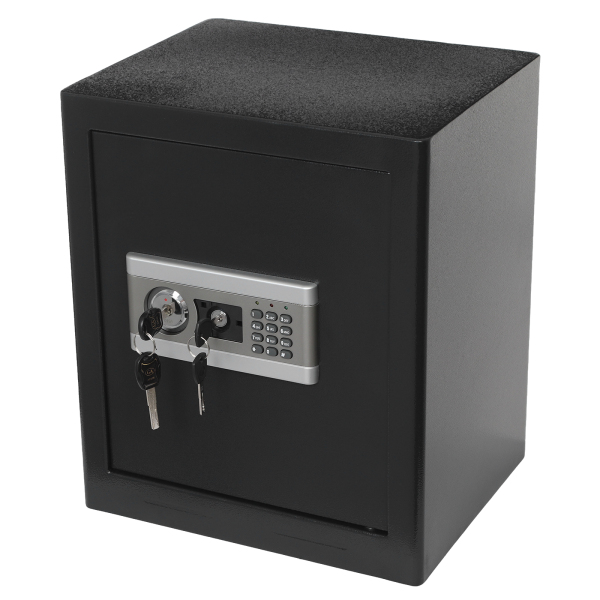 9-S45EFK Caja Fuerte Grande, Caja Fuerte para el Hogar, Caja Fuerte para Uso Doméstico - Acero al Carbono Q195 Negro