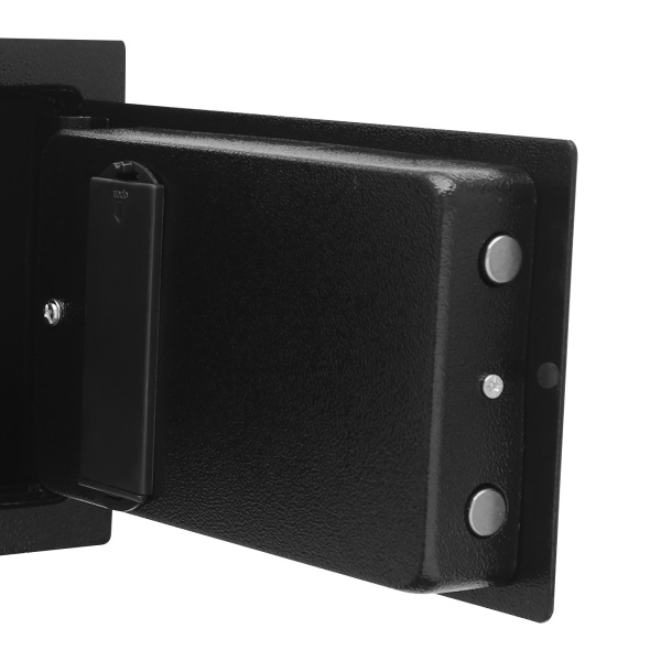 Caja de seguridad de 31 x 20 x 20 cm, caja de seguridad, caja de seguridad con cerradura digital y llaves para dormitorios, salas de estar