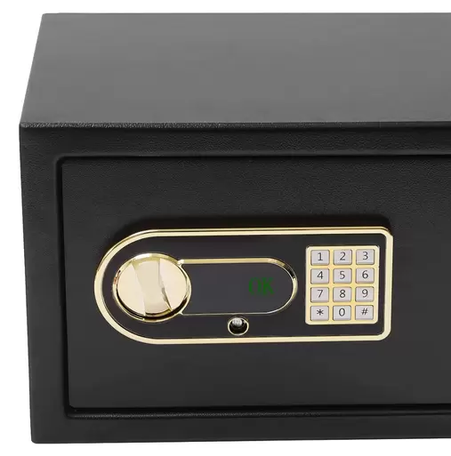 Armario de protección de valor Q235 de acero al carbono con cerradura de combinación electrónica de 22 l