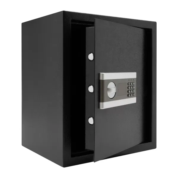 Caja fuerte electrónica de seguridad ignífuga con contraseña de emergencia, cerradura de pared con cerradura de combinación para joyas, efectivo