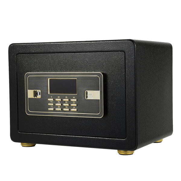 Caja fuerte, 35*25*25cm caja fuerte electrónica con bolsa de dinero, caja fuerte digital para el hogar con teclado, luz LCD