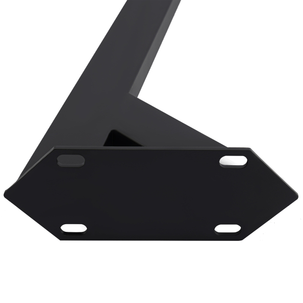 4 piezas de patas de escritorio modernas en forma de Y, patas de mesa, patas de mesa de metal para mesas de café - Negro 4 piezas de patas de escritorio modernas en forma de Y, patas de mesa, patas de mesa de metal para mesas de café - Negro