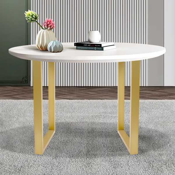 Patas de metal para muebles, Patas de mesa de metal industriales ,Patas de mesa de comedor Adecuadas, 50*7*71cm, Dorado