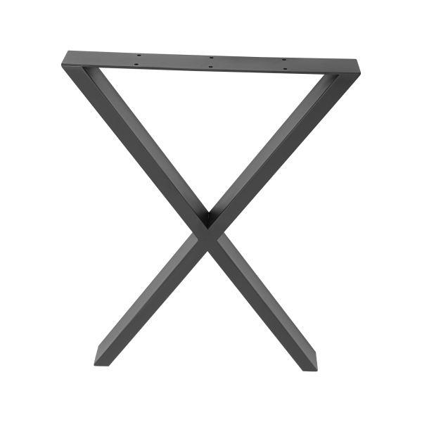 Patas de mesa, 2 piezas de patas de mesa, patas de mesa en forma de X para dormitorios, salas de estar, balcones, hoteles