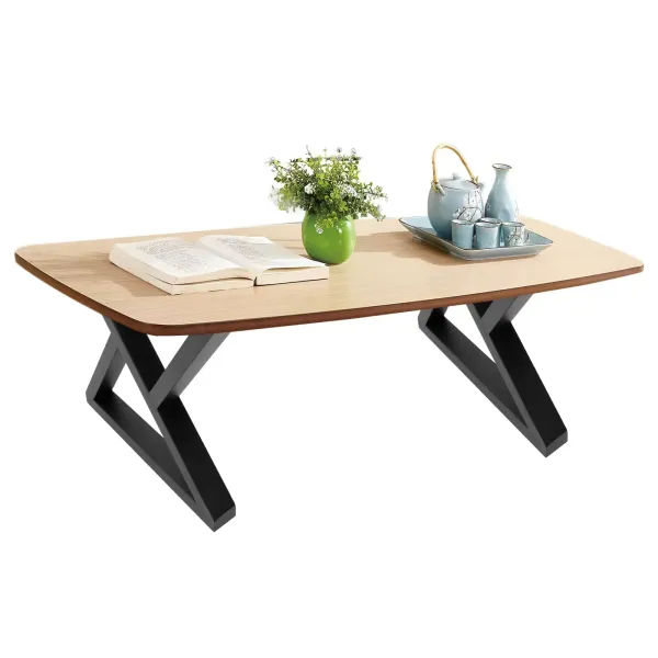 2 Pcs patas de muebles patas de mesa de tubo cuadrado rústico industrial para patas de banco de bricolaje 40cm (negras)