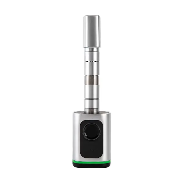 Cilindro de cerradura de reemplazo de cerradura de huella digital inteligente, cilindro de cerradura de cerradura dividida de puerta de madera, blanco