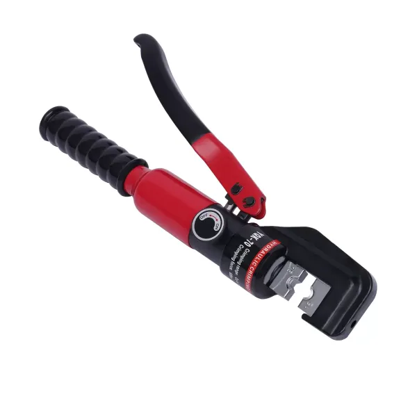 6 T - Alicates de prensado hidráulicos para prensar (4-70 mm², alicates con 8 pares de este, mango aislado cromado, carcasa de acero 6 T - Alicates de prensado hidráulicos para prensar (4-70 mm², alicates con 8 pares de este, mango aislado cromado, carcasa de acero