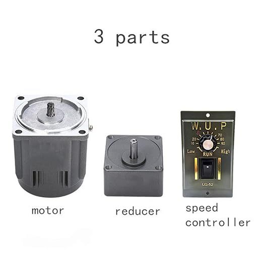 Motor de engranaje con controlador de velocidad AC 220V 40W 15K Motor de engranaje Motor eléctrico monofásico
