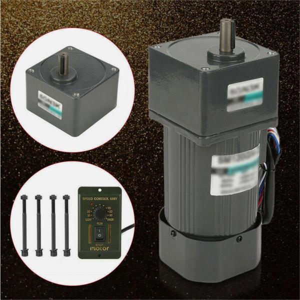 Motor de engranaje 5K 220V 120W Motor eléctrico Motor de engranaje con controlador de velocidad CW/CCW Motor de engranaje 5K 220V 120W Motor eléctrico Motor de engranaje con controlador de velocidad CW/CCW