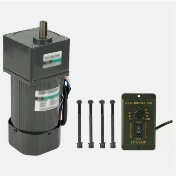Motor de engranaje 5K 220V 120W Motor eléctrico Motor de engranaje con controlador de velocidad CW/CCW