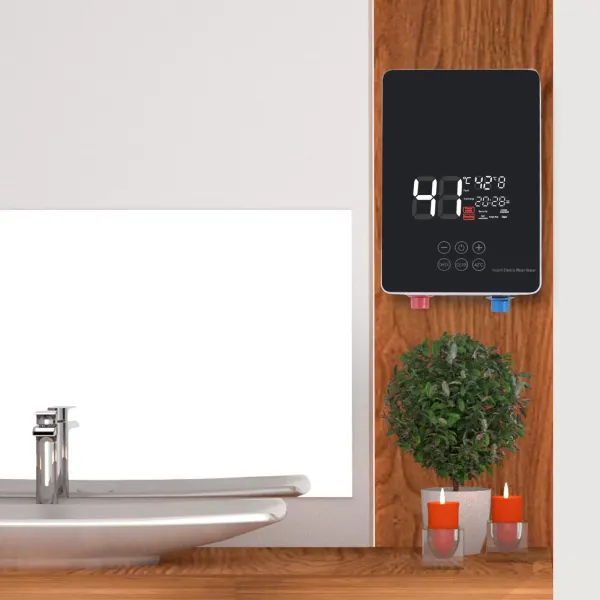 6010W calentador de agua eléctrico 220V pared ducha baño máquina temperatura constante caliente cocina tesoro