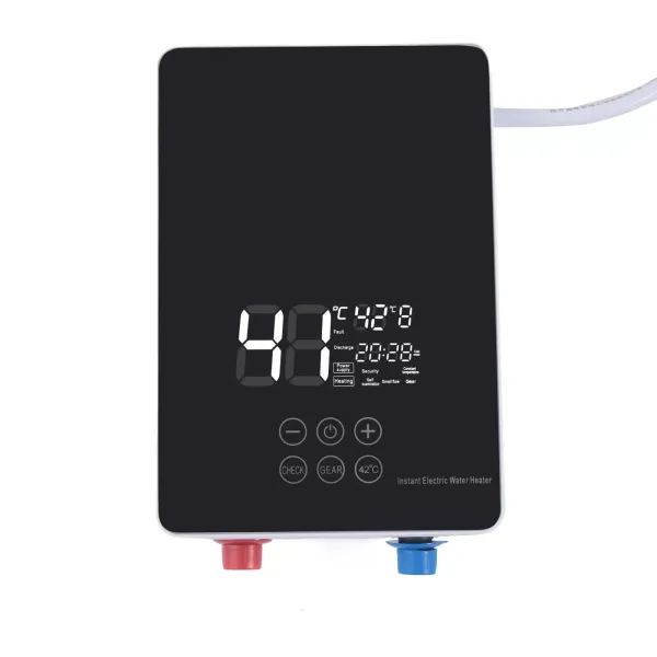 6010W calentador de agua eléctrico 220V pared ducha baño máquina temperatura constante caliente cocina tesoro