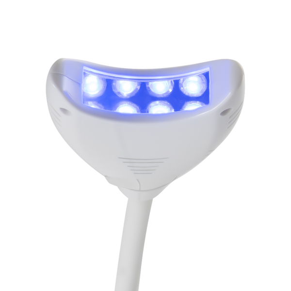 Sistema de blanqueamiento de dientes modal actualizado, 4 luces LED, máquina de blanqueamiento, acelerador de belleza con manual de operación