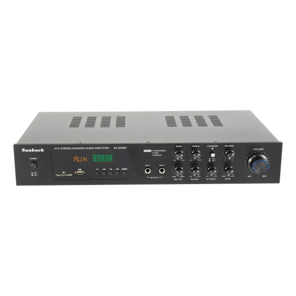 CNCEST Amplificador de potencia Hi-Fi Mini Bluetooth (600 W, 4.2 FM/AM, canal de audio) CNCEST Amplificador de potencia Hi-Fi Mini Bluetooth (600 W, 4.2 FM/AM, canal de audio)