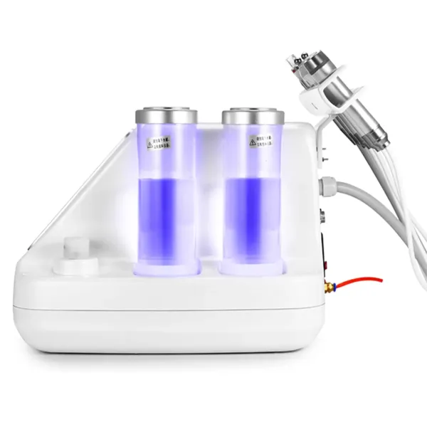 7 en 1 oxígeno máquina de belleza de oxígeno Hydrafacial dispositivo Hydro microdermabrasion dispositivo radio frecuencia cara limpieza