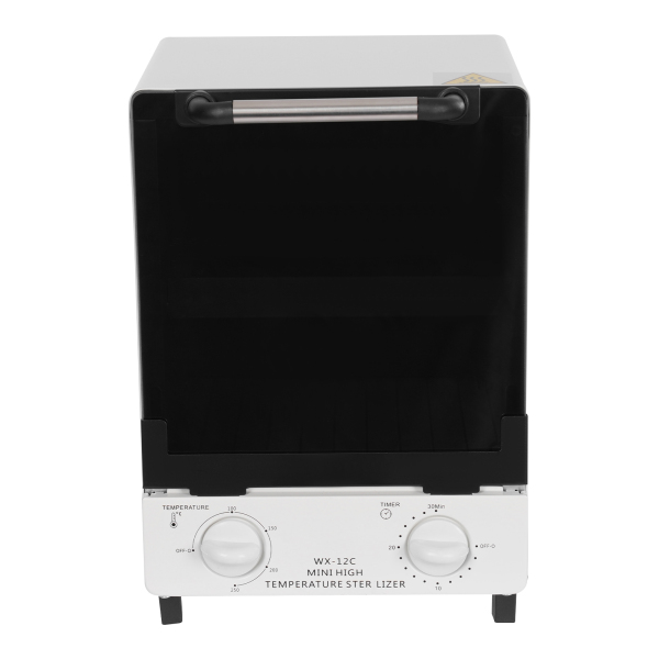 Esterilizador, Esterilizador de herramientas para uñas, Esterilizador de alta temperatura, 1000W, 22,5*25*32,5 cm, Blanco