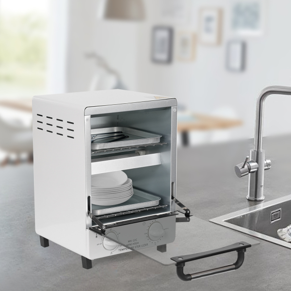 Esterilizador, Esterilizador de herramientas para uñas, Esterilizador de alta temperatura, 1000W, 22,5*25*32,5 cm, Blanco