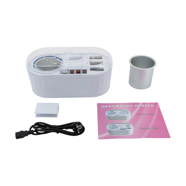 Calentador eléctrico de cera, máquina calentadora de cera para depilación,250W,Temperatura ajustable: 45-105℃/113-221°F