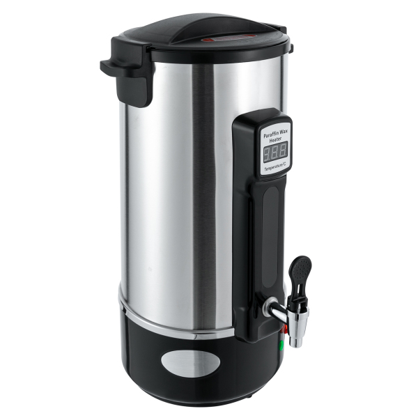 10.8L horno de fusión de cera, máquina de cera terapéutica de belleza, para la fabricación de velas, con boquilla calentada