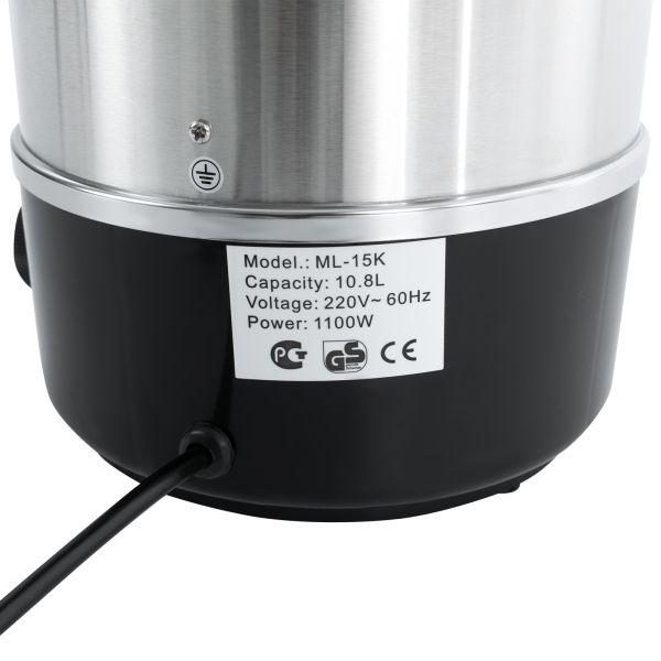 10.8L horno de fusión de cera, máquina de cera terapéutica de belleza, para la fabricación de velas, con boquilla calentada