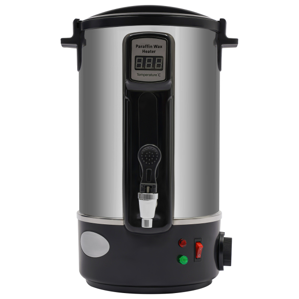 Máquina de terapia de cera de belleza con horno de fusión de cera de 12L con pantalla digital, crisol de velas DIY