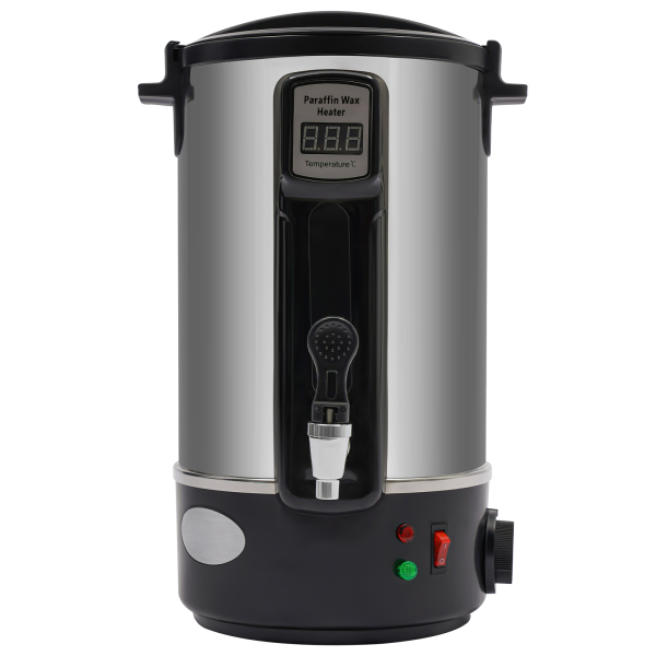 8L horno de fusión de cera máquina de cera terapéutica de belleza para la fabricación de velas con boquilla calentada
