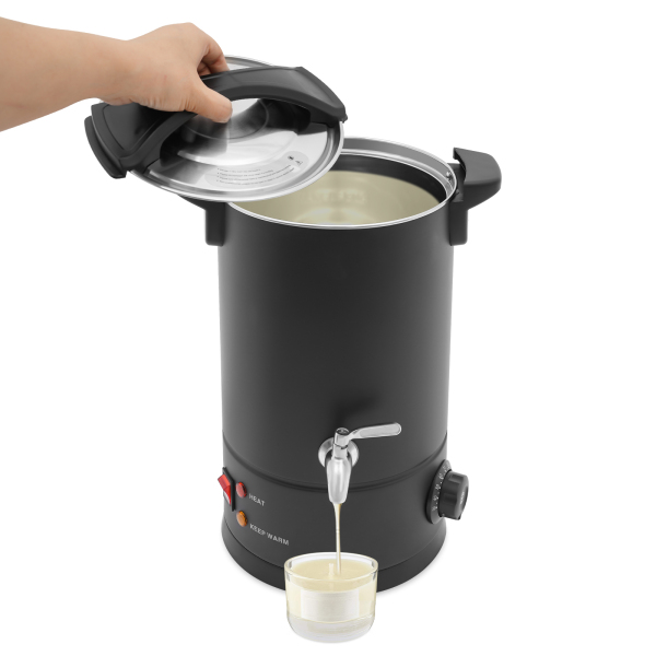 8L Derretidor de cera, Derretidor de cera grande, Kit eléctrico para derretir cera que se puede utilizar para derretir cera de soja, parafina y abejas - Negro 8L Derretidor de cera, Derretidor de cera grande, Kit eléctrico para derretir cera que se puede utilizar para derretir cera de soja, parafina y abejas - Negro