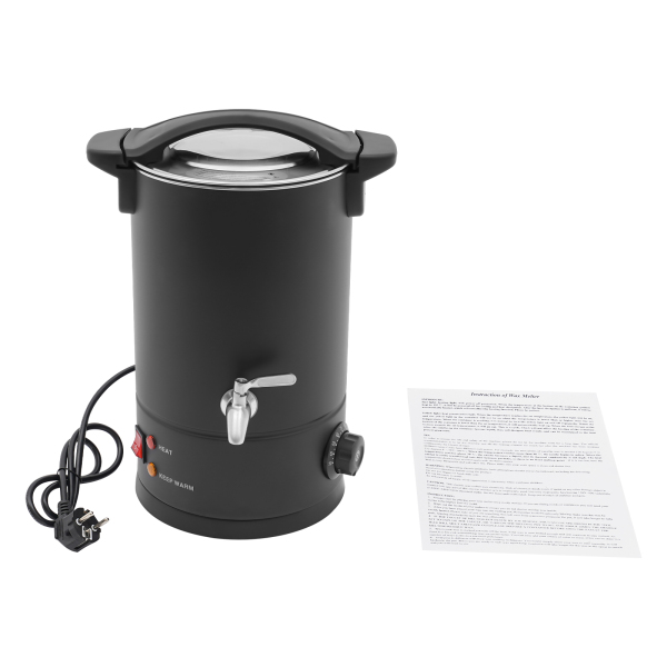 8L Derretidor de cera, Derretidor de cera grande, Kit eléctrico para derretir cera que se puede utilizar para derretir cera de soja, parafina y abejas - Negro 8L Derretidor de cera, Derretidor de cera grande, Kit eléctrico para derretir cera que se puede utilizar para derretir cera de soja, parafina y abejas - Negro