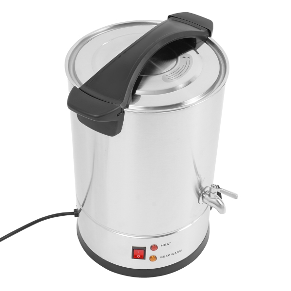 12L Derretidor de cera, Derretidor de cera grande, Kit eléctrico para derretir cera que se puede utilizar para derretir cera de soja, parafina, cera de abejas - Plata