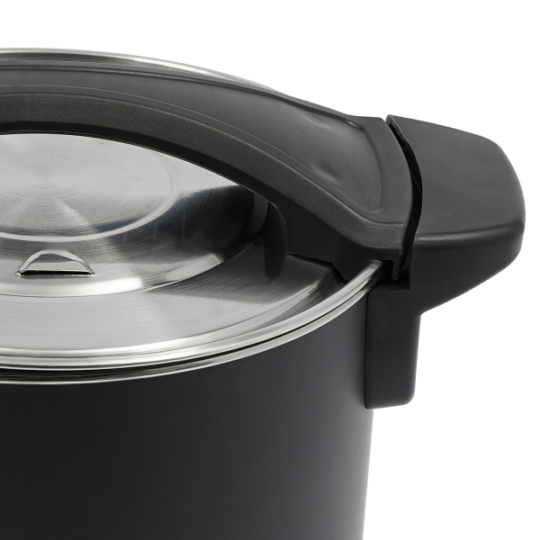 10L Derretidor de cera, Derretidor de cera grande, Kit de derretimiento de cera eléctrico que se puede usar para derretir cera de soja, parafina, cera de abejas - Negro