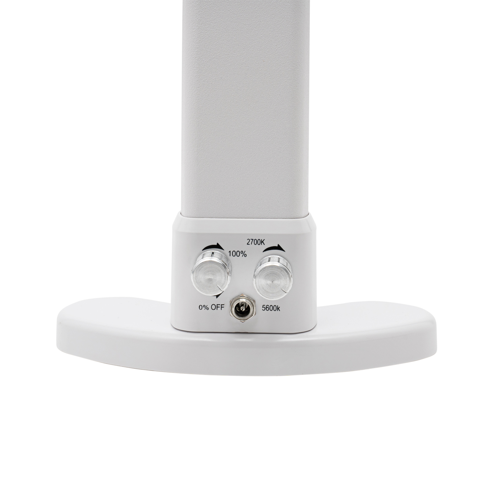 Luz LED de media luna, con brillo ajustable 2700K‑5600K, de escritorio de media luna para uñas, blanco Luz LED de media luna, con brillo ajustable 2700K‑5600K, de escritorio de media luna para uñas, blanco