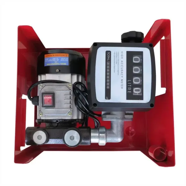 Bomba de aceite para calefacción DP60L, autocebante pistola con articulación giratoria de 4 m, contador digital, cómodo reabastecimiento con 60 l/min Bomba de aceite para calefacción DP60L, autocebante pistola con articulación giratoria de 4 m, contador digital, cómodo reabastecimiento con 60 l/min