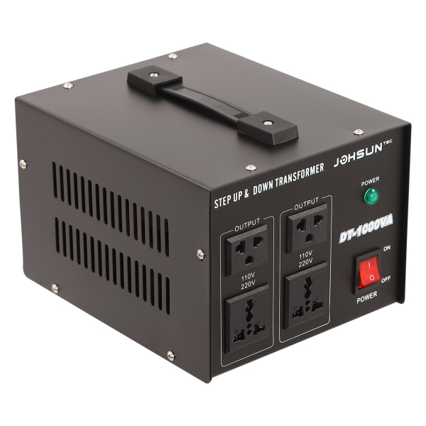 Transformador de corriente (1000 W, 220 V/240 V a 110 V)