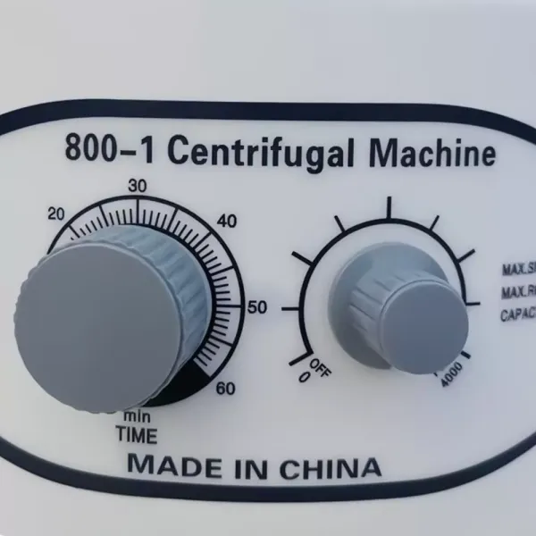 CNCEST 4000 rpm 800-1 centrífuga de laboratorio, centrífuga con velocidades ajustables, G, 0 – 60 min, para escuelas, investigación científica