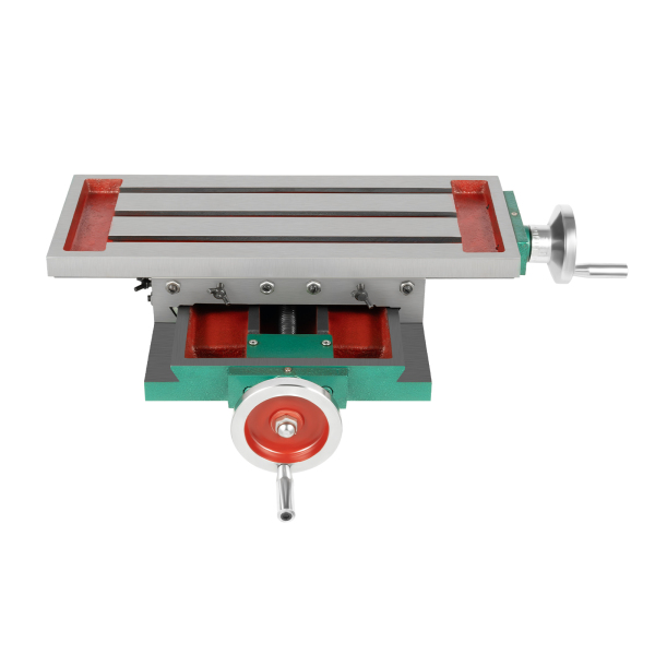 Mesa de fresado en cruz de 2 ejes, 450 x 170 mm, multifunción, mesa de taladro, banco de coordinación